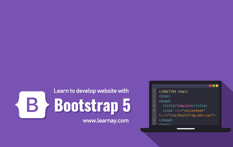 Learn to develop websites with bootstrap 5